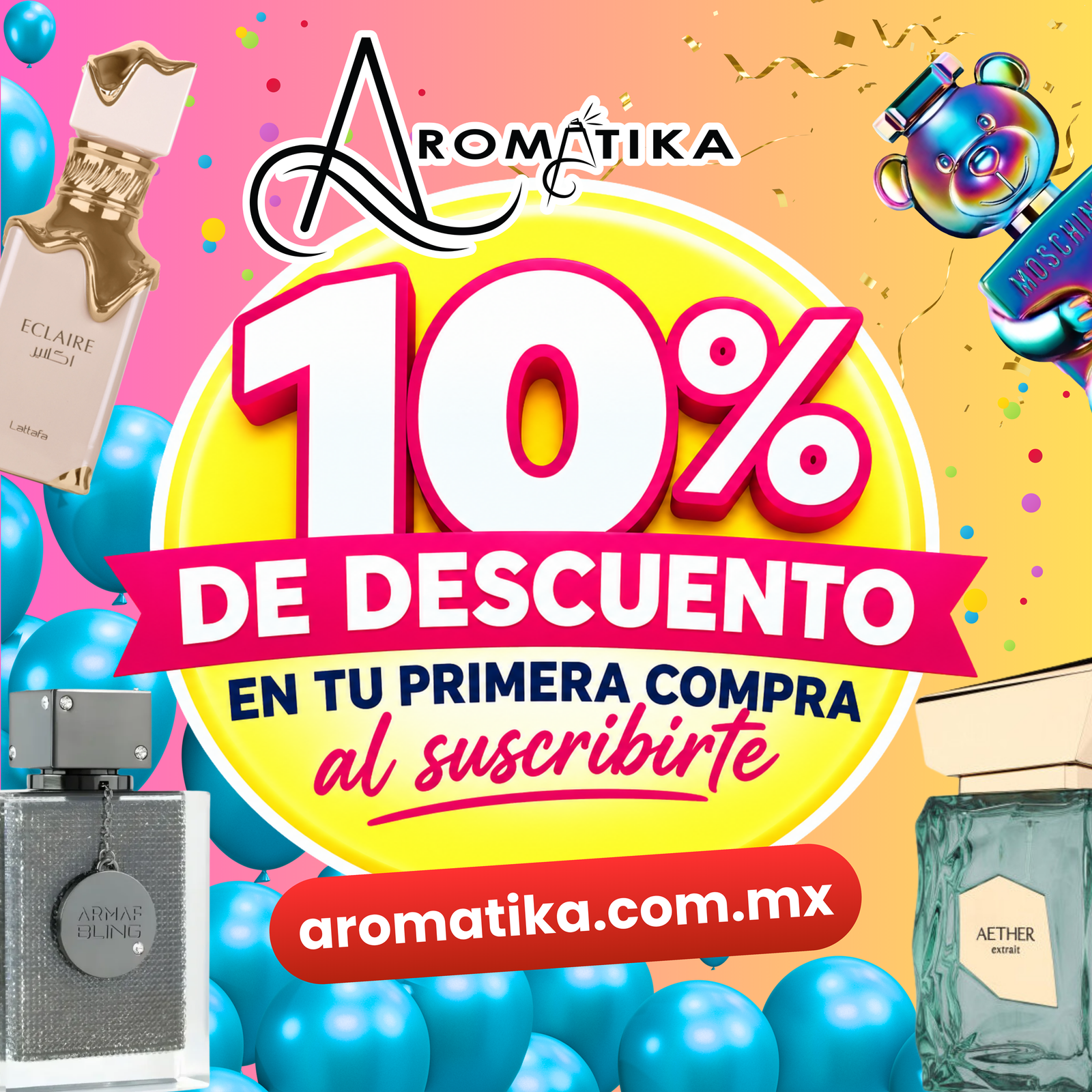 10% de descuento en tu primera compra