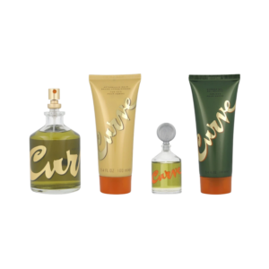 SET LIZ CLAIBORNE CURVE MAN 4 PZS 125 ML EDC + AFTER SHAVE 100 ML + SHOWER GEL 100 ML + 7.5ML EDC